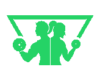 fitness logo blue